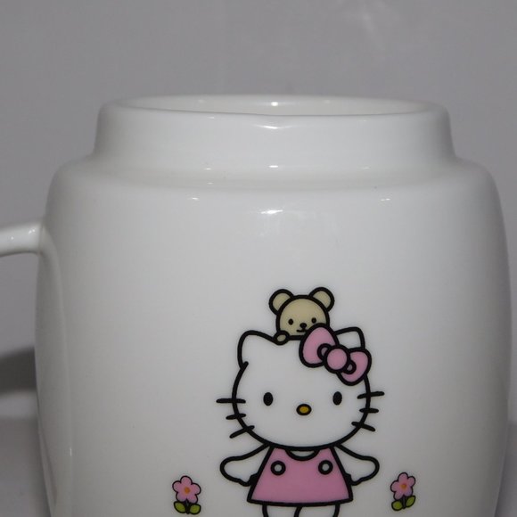 Hello Kitty with Teddy  Sanrio Ceramic Coffee / Tea Mug Cup 2015 - Picture 5 of 7